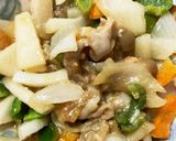 全てレンジ大根豚こまトンテキ味青椒肉絲風作り方14写真