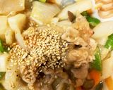 全てレンジ大根豚こまトンテキ味青椒肉絲風作り方17写真