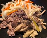 ☆我が家の簡単豚肉醤油バター炒め☆作り方6写真