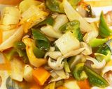 全てレンジ温野菜卵キムチ炒飯味チャンプル作り方18写真