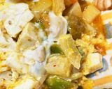全てレンジ温野菜卵キムチ炒飯味チャンプル作り方24写真