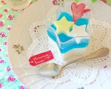 七夕ゼリー①ゼリー&お星さま寒天♪作り方12写真