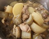 牛すじと大根の煮物作り方7写真