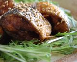骨までぱくぱく♪さんまの胡麻味噌煮作り方6写真