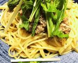 サバ缶と市販のレモンソースでパスタ作り方4写真