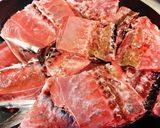 『便利つゆ』で鰹アラの煮魚♪作り方1写真