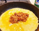 簡単☆納豆オムレツ作り方3写真