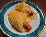 とろけるチーズとウィンナーハム巻きパイ作り方7写真