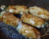ツルムラサキとタマネギの肉巻き作り方6写真