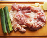 神戸満園の再現！蒸し鶏のネギソース♪作り方1写真