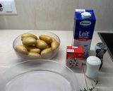 お肉料理にチーズなし簡単ポテトグラタン作り方1写真