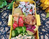 高校1年女子お弁当♡2020.07.03作り方2写真