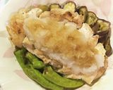 鶏モモとネギの蒸し焼き☆卸しポン酢で作り方5写真