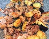 １００倍美味しい冷やし中華になすと豚肉作り方7写真