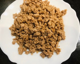 豚挽肉と千切りじゃがいもの甘辛炒め＊作り方3写真