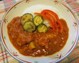 チキンと夏野菜のカレー作り方8写真