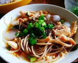 鶏だしの♡絶品もずく蕎麦作り方6写真