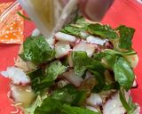 タコとバジルの冷たいパスタ作り方5写真