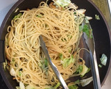 しらすとキャベツの和風パスタ作り方5写真