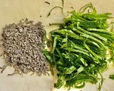 大葉と塩昆布で、アッサリお好み焼き作り方4写真