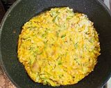 大葉と塩昆布で、アッサリお好み焼き作り方7写真