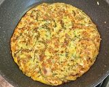 大葉と塩昆布で、アッサリお好み焼き作り方9写真