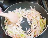 卵入り焼きビーフン作り方6写真