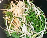 ごはん進む!ひき肉ニラもやし炒め作り方5写真