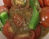 ミニトマトのゴマ酢サラダ作り方4写真
