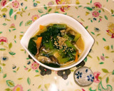 油揚げと小松菜とシメジの煮浸し✨☺⛄☕作り方4写真