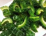 ゴーヤとベーコンのマヨ醤油炒め作り方3写真