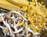 メンマといろいろ炊き込みご飯作り方2写真