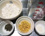 犬ご飯 ミニチヂミ作り方1写真