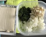 電子レンジで簡単！豆腐の卵とじ作り方1写真