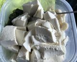 電子レンジで簡単！豆腐の卵とじ作り方2写真