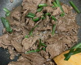 10分簡単すぎる♥すき焼き風卵とじ牛丼♥作り方2写真