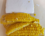 とうもろこしとはんぺんのふんわり焼き作り方1写真
