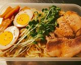お弁当★ざるラーメン(和風)/記録用★作り方6写真