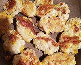 とうもろこしとはんぺんのふんわり焼き作り方6写真