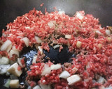 我が家の晩ご飯 茄子の挽肉炒め♪作り方4写真