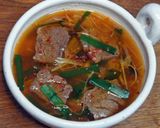 キムチと牛肉のスープ作り方6写真