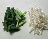もやしと小松菜のナムル マヨ・たらこ味作り方1写真