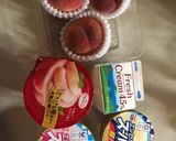 桃丸ごとパフェ作り方5写真