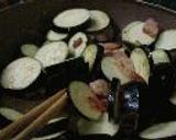 ベーコンと茄子の味噌炒め作り方4写真