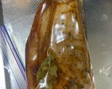 ローストしたマグロのニンニク油まみれ作り方3写真