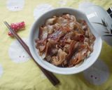 豚カルビ丼♪作り方2写真