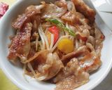 豚カルビ丼♪作り方3写真