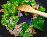 自炊飯　豚小間切れとピーマン炒め　2種味作り方7写真