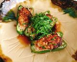 栄養まるごとピーマンの肉詰め〜甘辛タレ〜作り方7写真