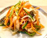 寿司酢で☆塩サバの野菜たっぷり南蛮漬け作り方7写真